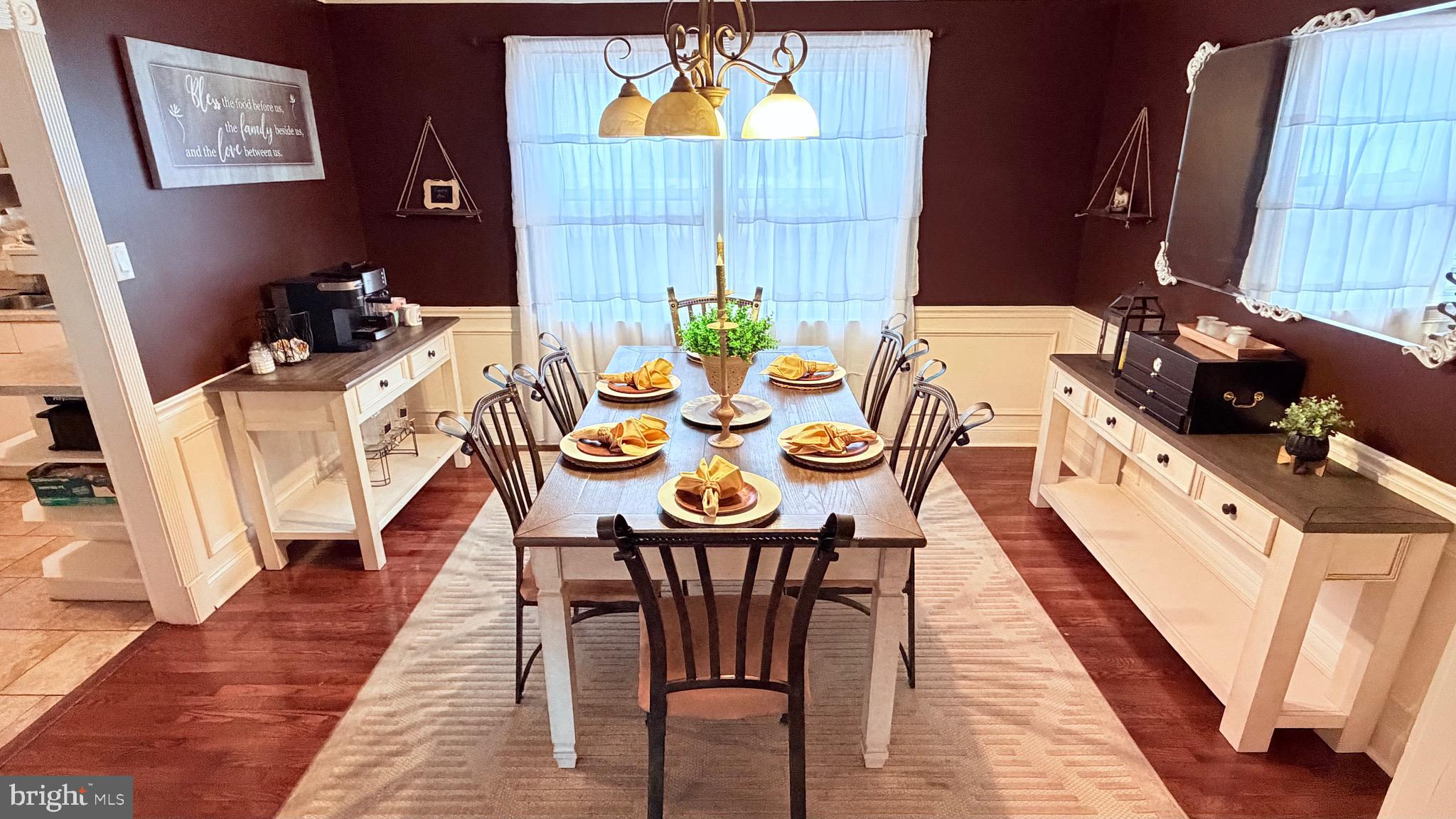 9 East Kennedy Drive Clementon, NJ 08021 - Photo 11 of 60 a dining room with furniture and wooden floor