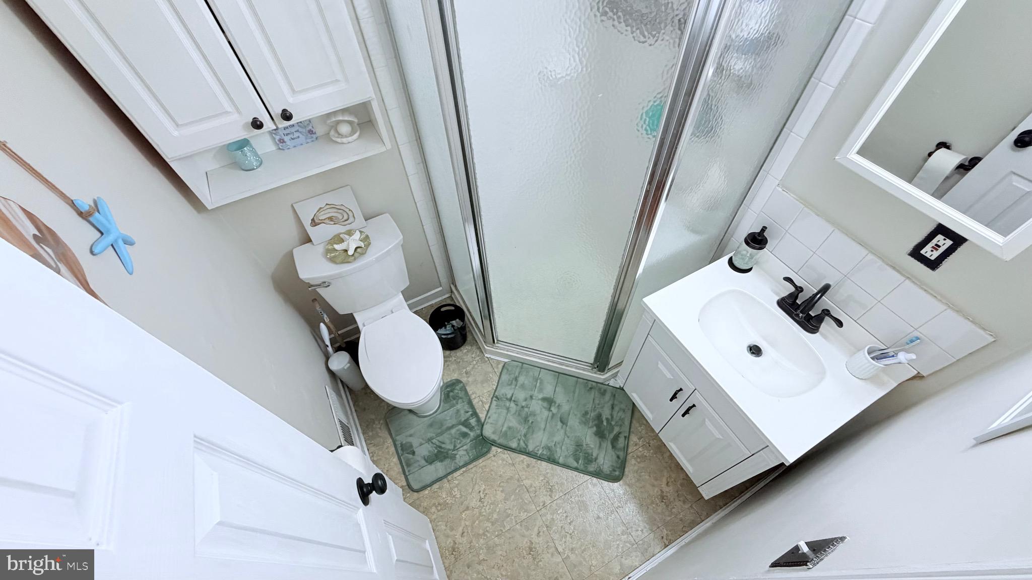 9 East Kennedy Drive Clementon, NJ 08021 - Photo 31 of 60 a bathroom with a sink vanity and toilet