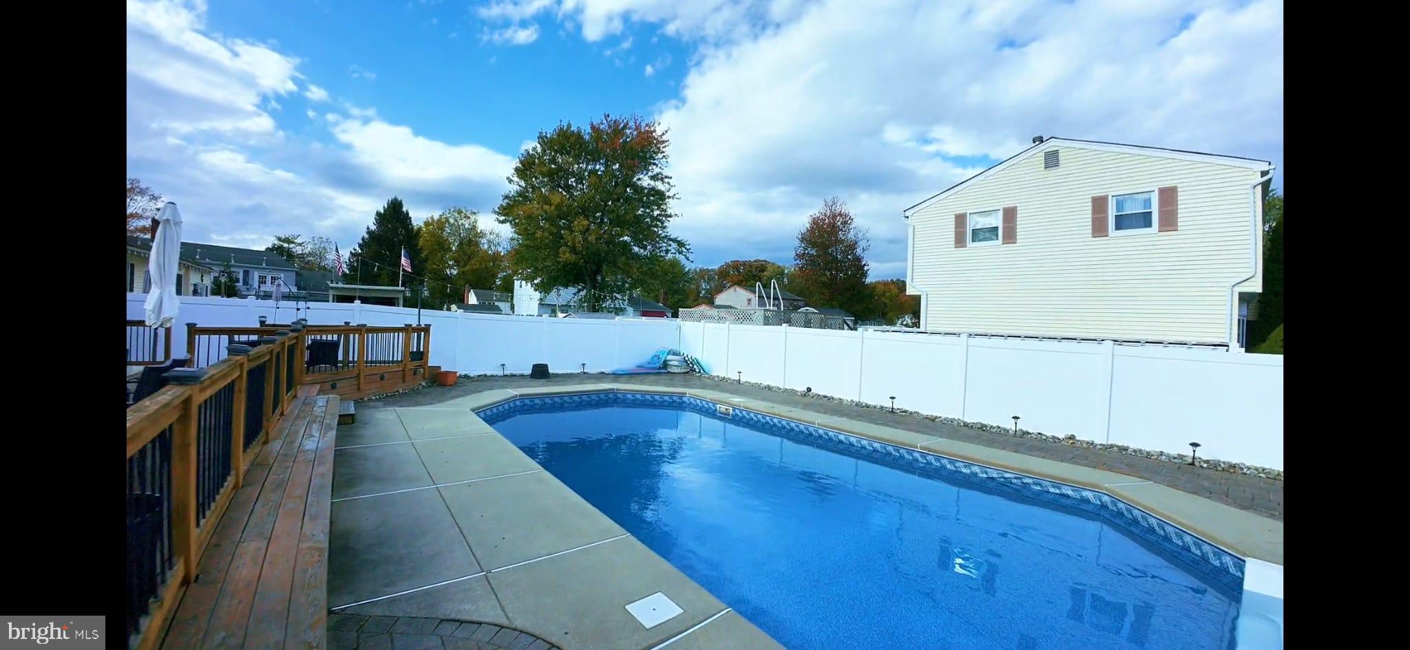 9 East Kennedy Drive Clementon, NJ 08021 - Photo 56 of 60 a view of balcony and deck with wooden fence