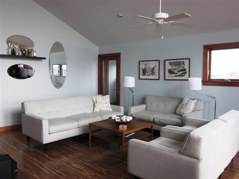 80 2nd Avenue Wellfleet, MA 02642 - Photo 6 of 35 a living room with furniture and a ceiling fan