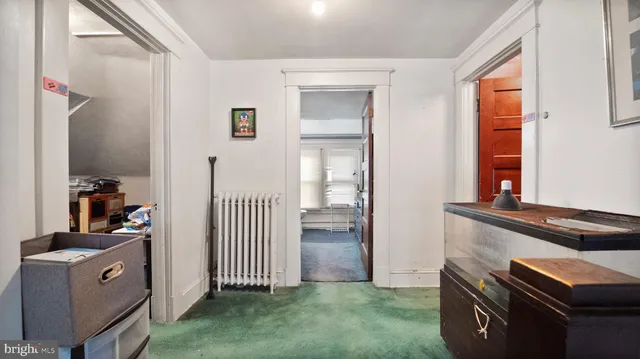 a view of kitchen and utility room