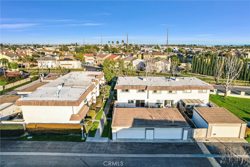 13966 Hammon Place Westminster, CA 92683 - Photo 37 of 45 an aerial view of a house with a yard