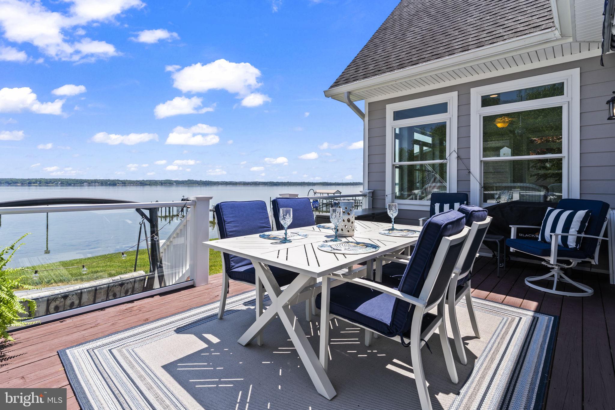 24814 Half Pone Point Road Hollywood, MD 20636 - Photo 47 of 80 Deck w/ Retractable Awning