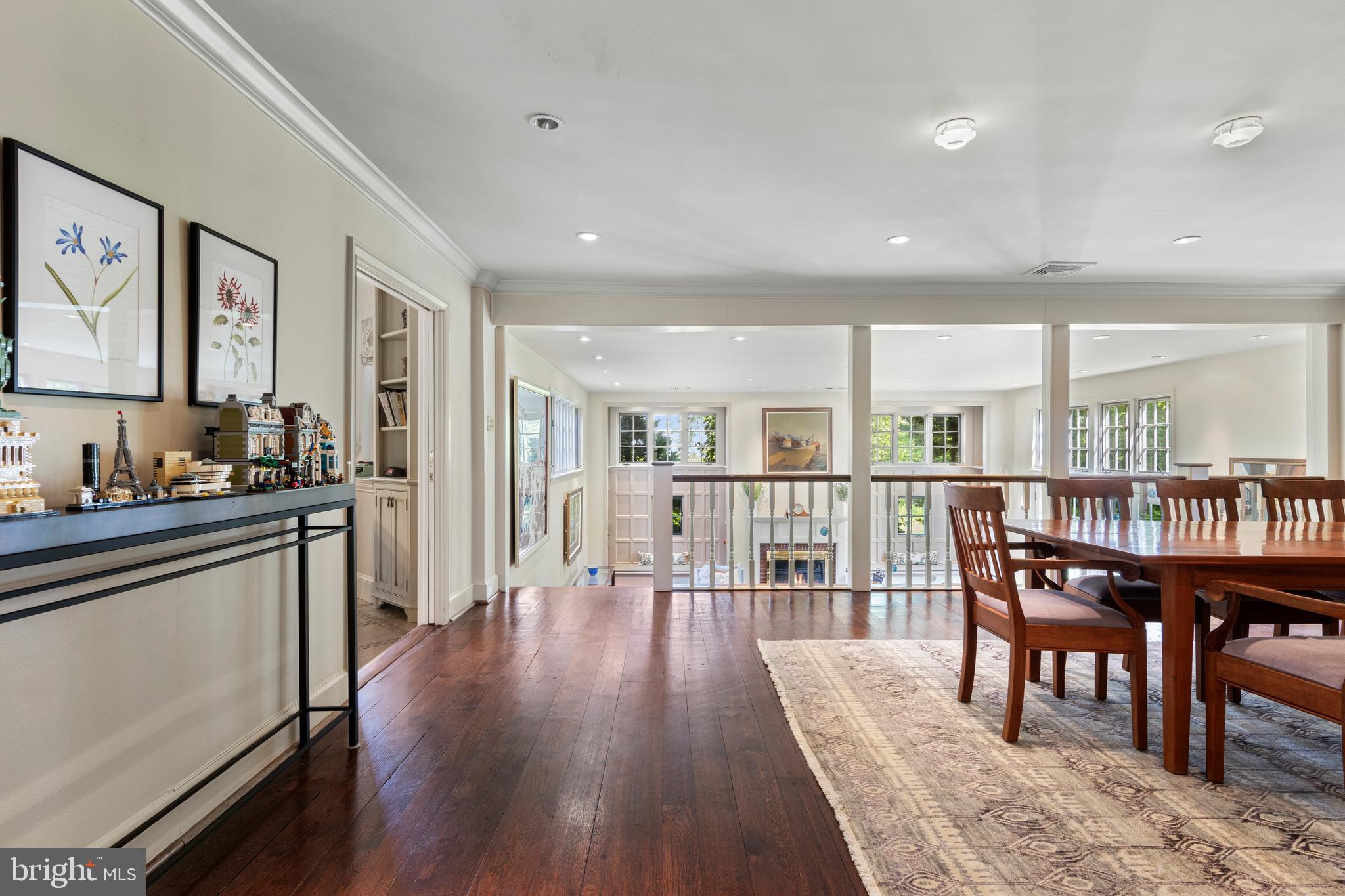 321 Airdale Road Bryn Mawr, PA 19010 - Photo 18 of 50 Dining Room overlooks Great Room