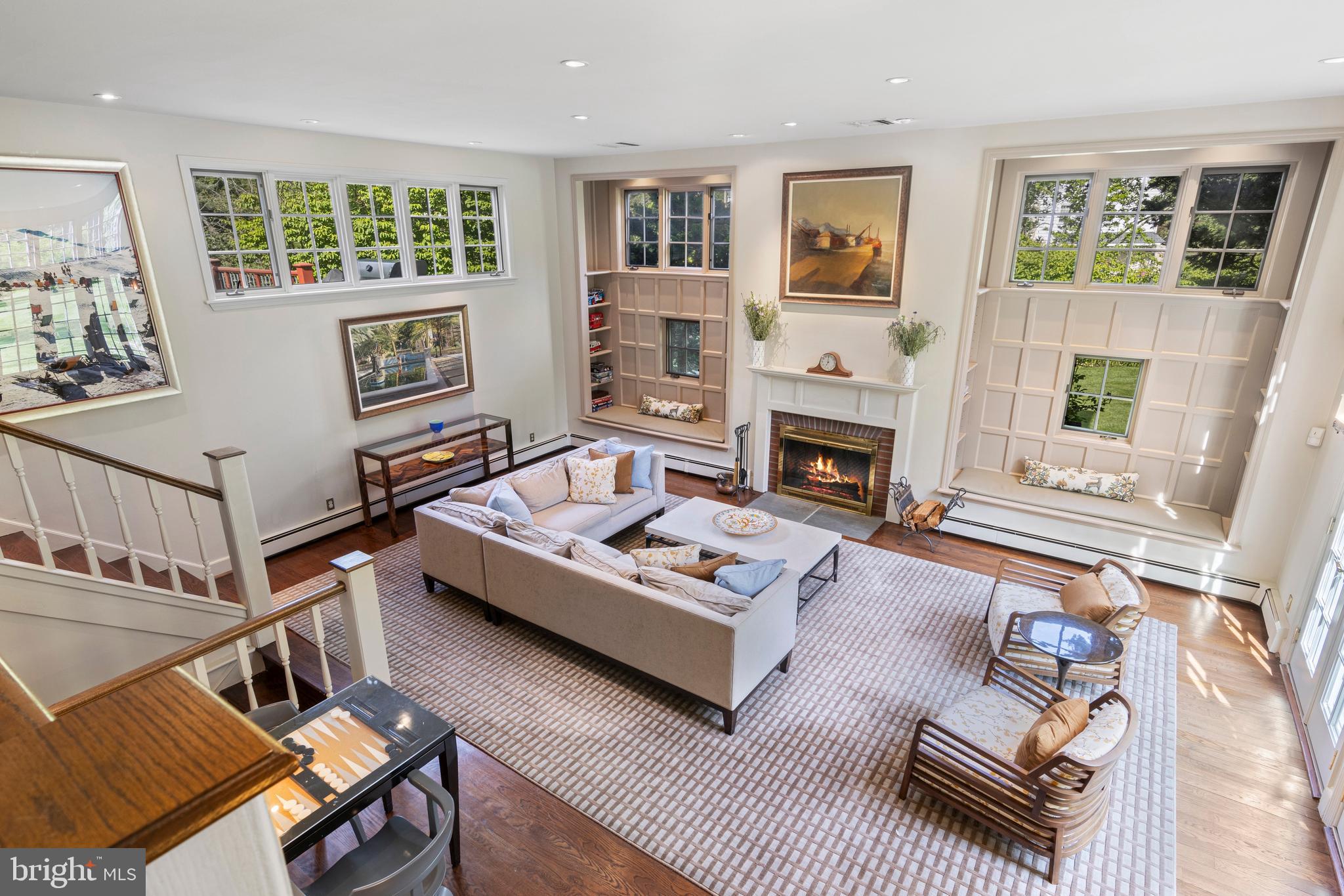 321 Airdale Road Bryn Mawr, PA 19010 - Photo 19 of 50 Great Room with soaring ceilings