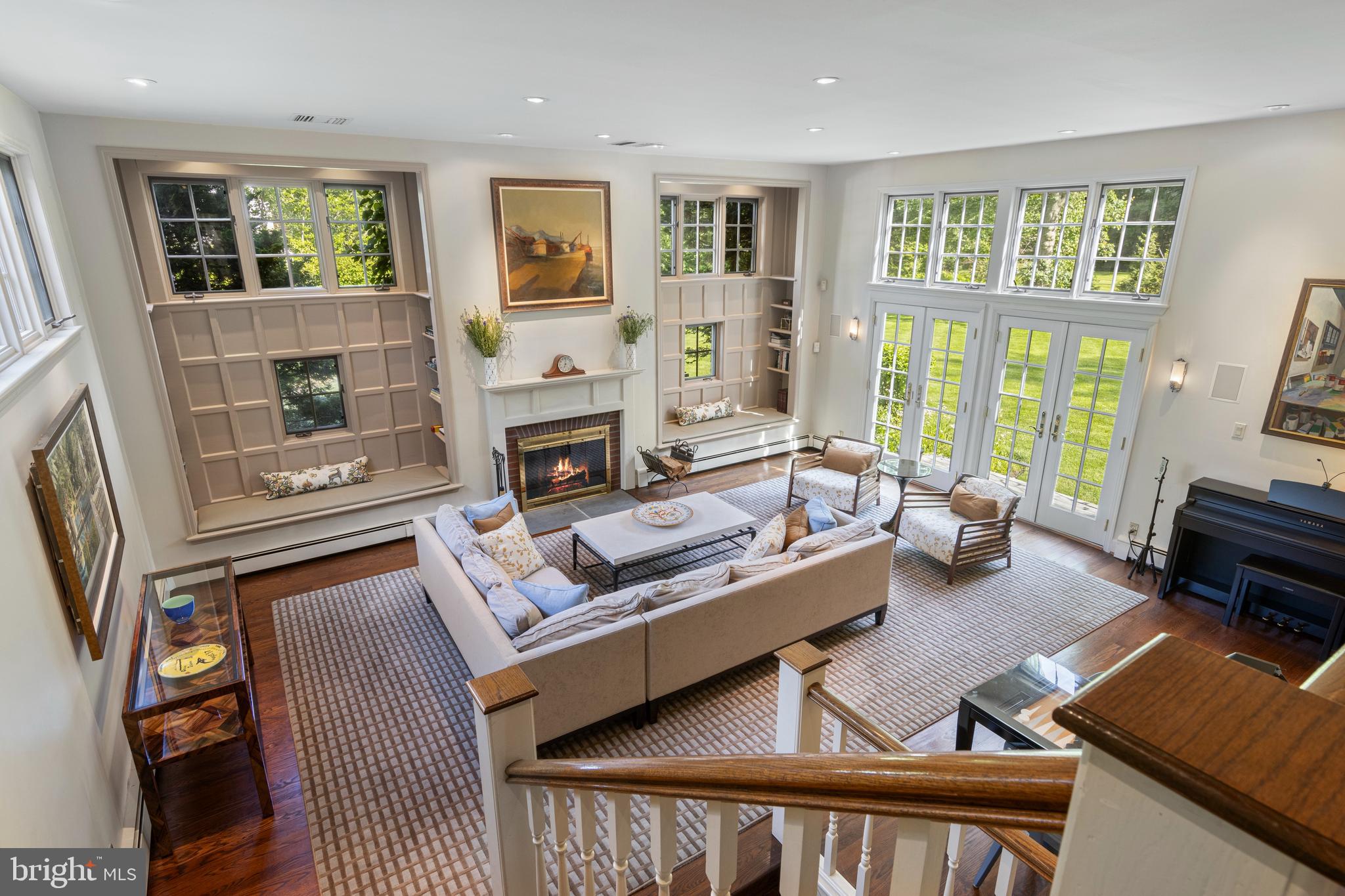 321 Airdale Road Bryn Mawr, PA 19010 - Photo 20 of 50 Great Room - sunlit on three sides