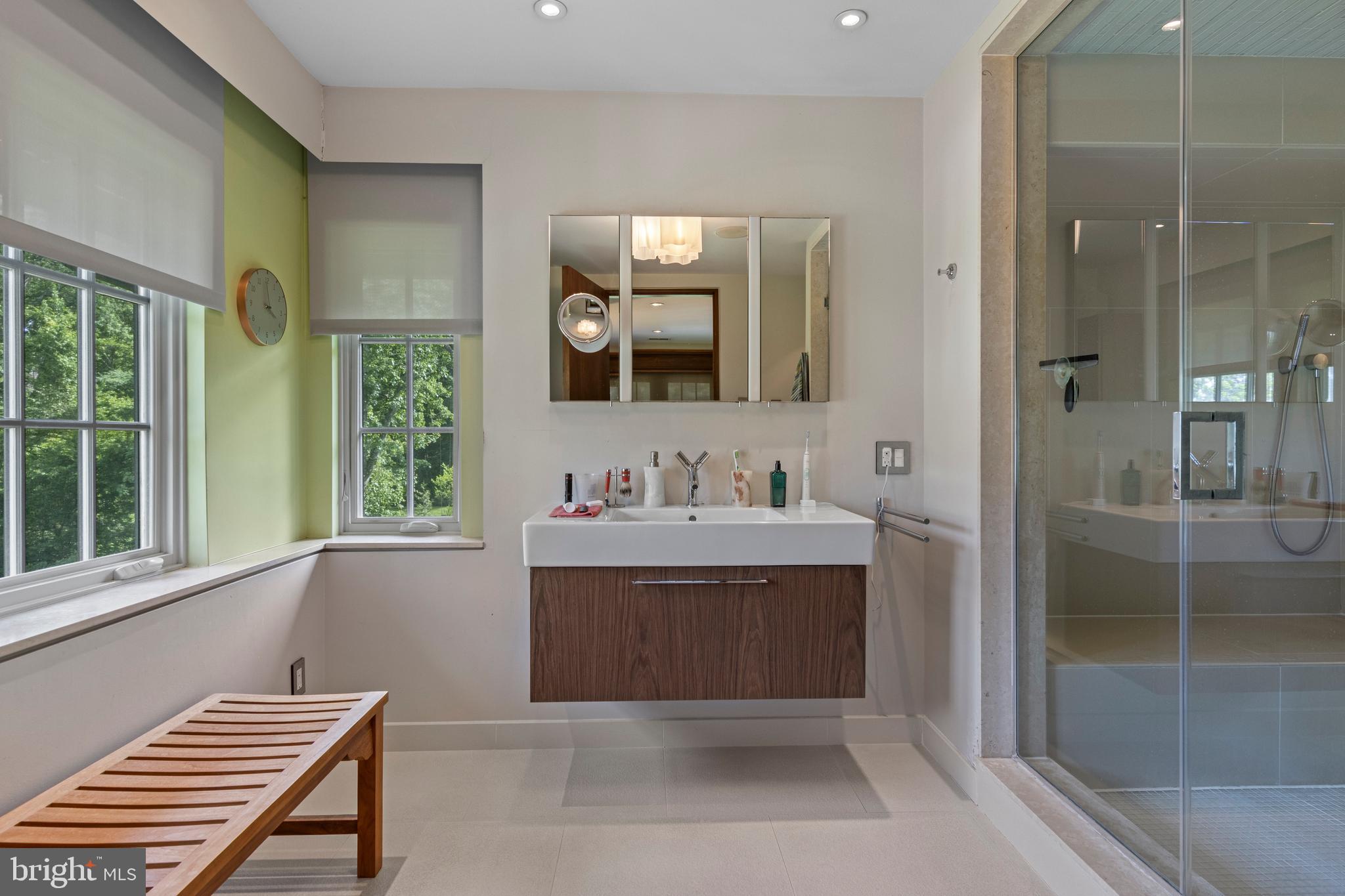 321 Airdale Road Bryn Mawr, PA 19010 - Photo 33 of 50 Spa inspired Primary Bathroom