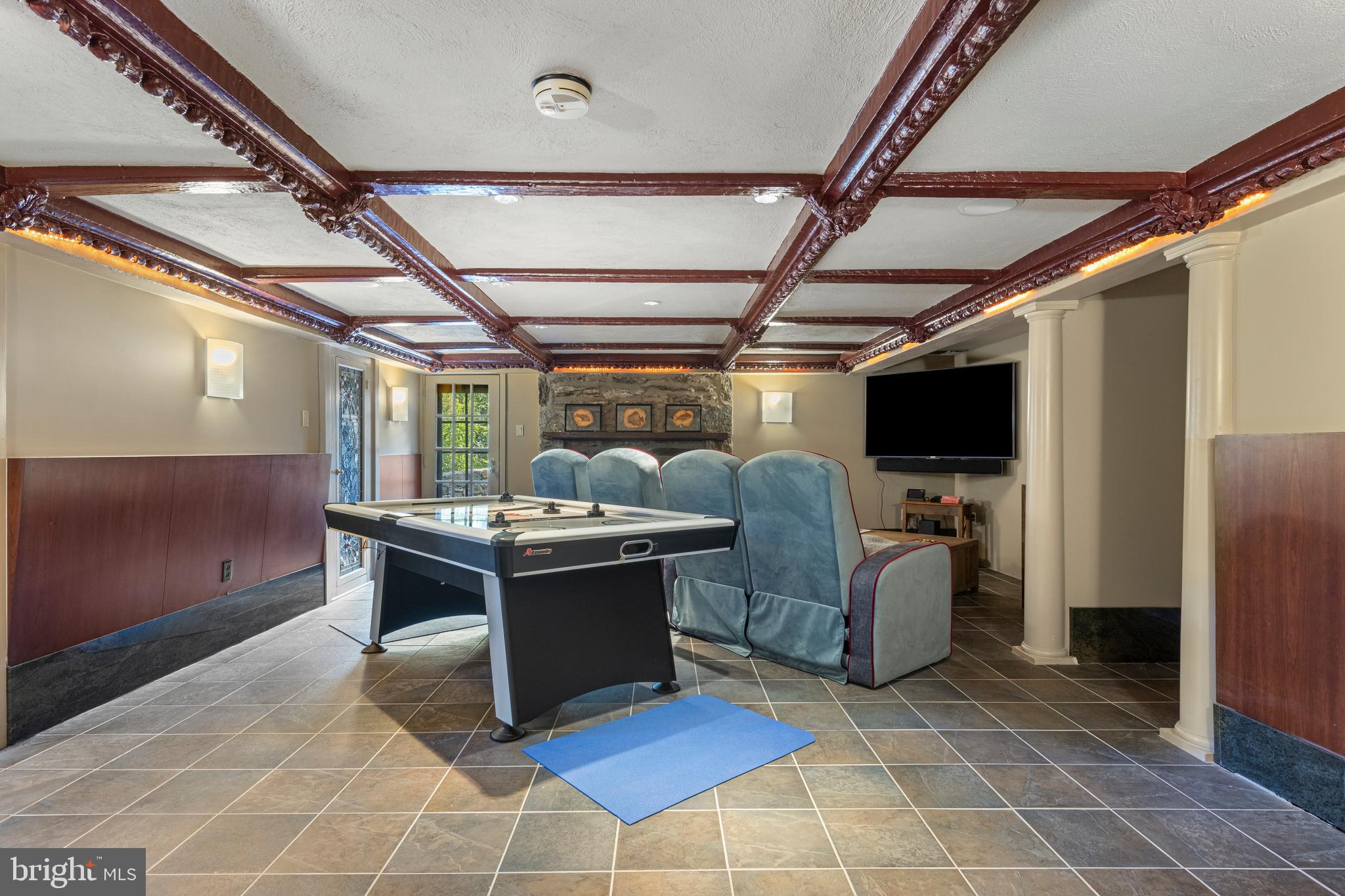 321 Airdale Road Bryn Mawr, PA 19010 - Photo 39 of 50 Lower Level Family Room w/ outdoor access