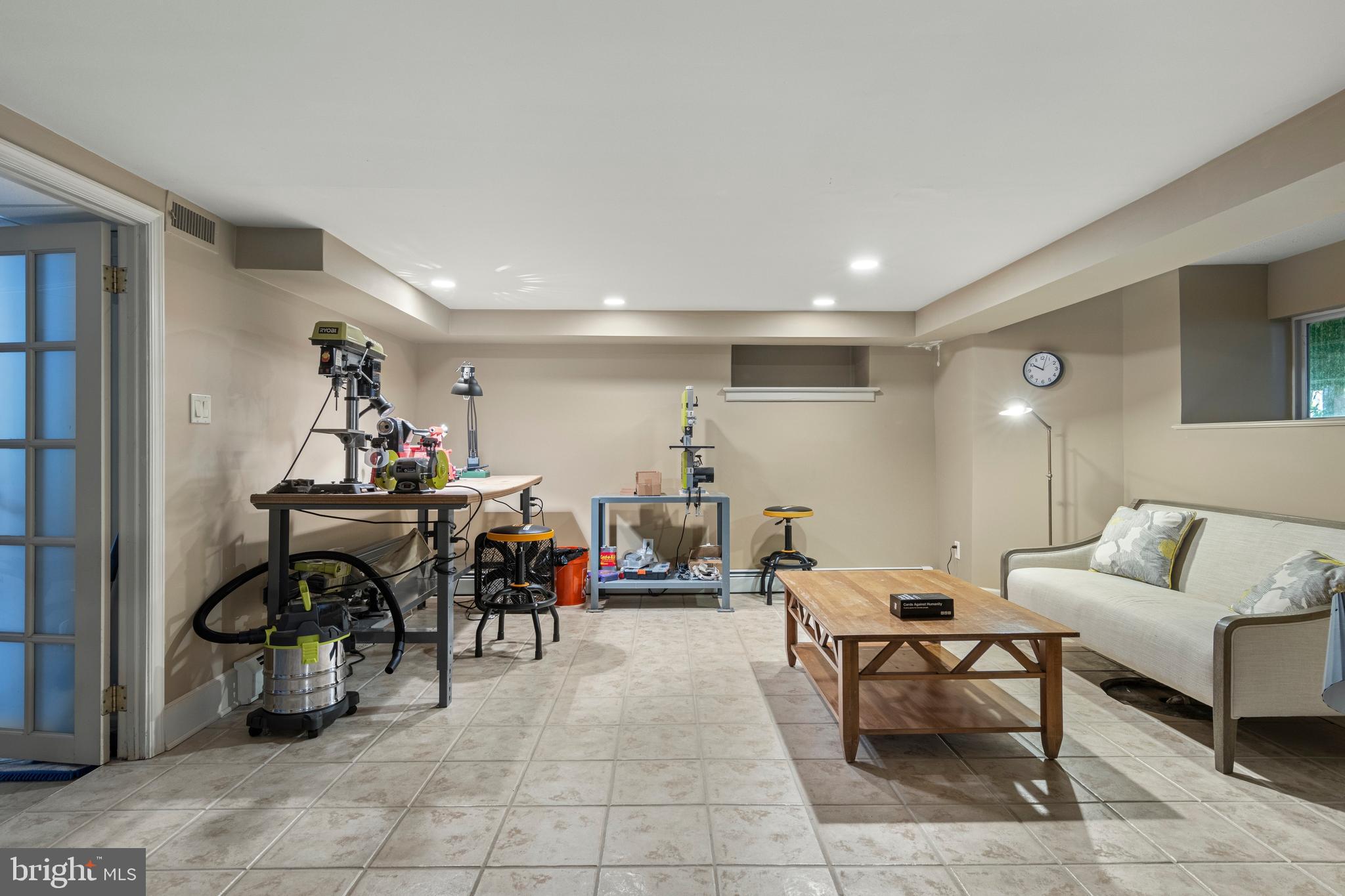 321 Airdale Road Bryn Mawr, PA 19010 - Photo 41 of 50 Lower Level Den/Workshop