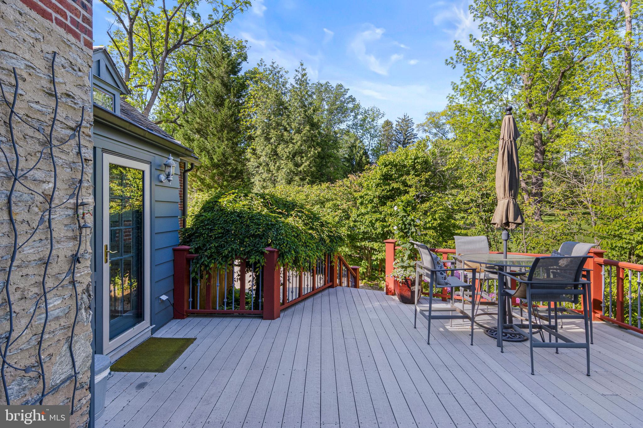 321 Airdale Road Bryn Mawr, PA 19010 - Photo 43 of 50 Deck - with multiple seating areas