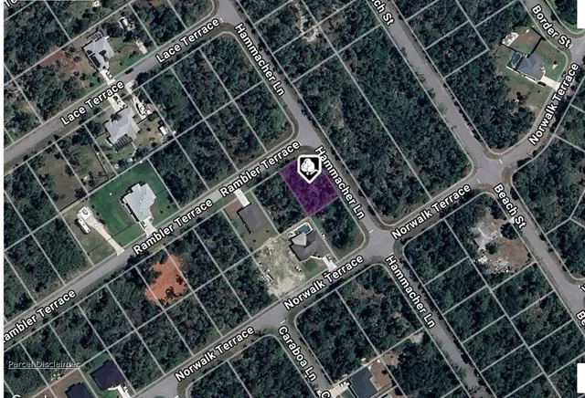 an aerial view of a building