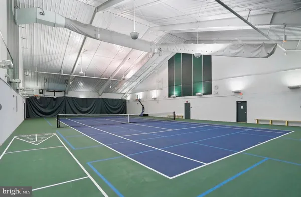 a view of a golf course with a lake