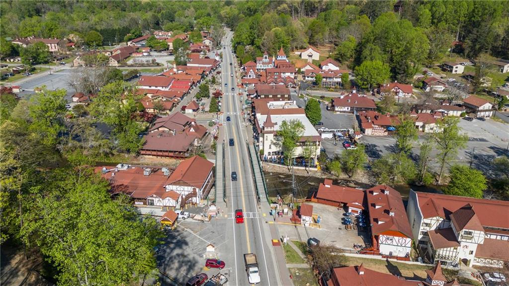 47 Dache Brucke Strasse Helen, GA 30545 - Photo 13 of 14 an aerial view of a city with lots of residential buildings