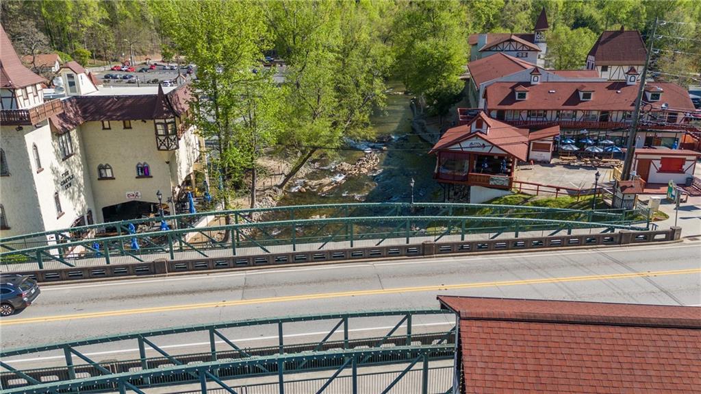 47 Dache Brucke Strasse Helen, GA 30545 - Photo 14 of 14 a aerial view of a house with a garden and plants