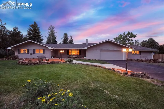 a view of house with backyard
