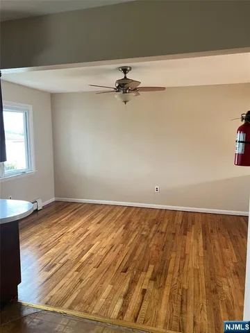 a view of back yard of a house