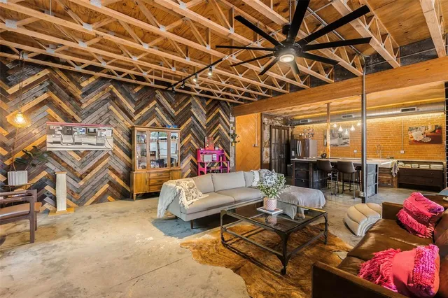 a view of a tables and chairs in a patio