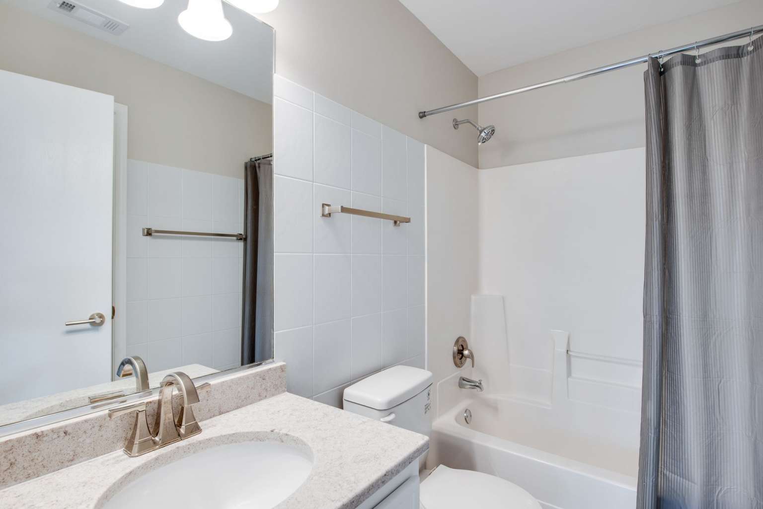 2203 Riverside Drive Plainfield, IL 60586 - Photo 17 of 25 a bathroom with a sink toilet and shower