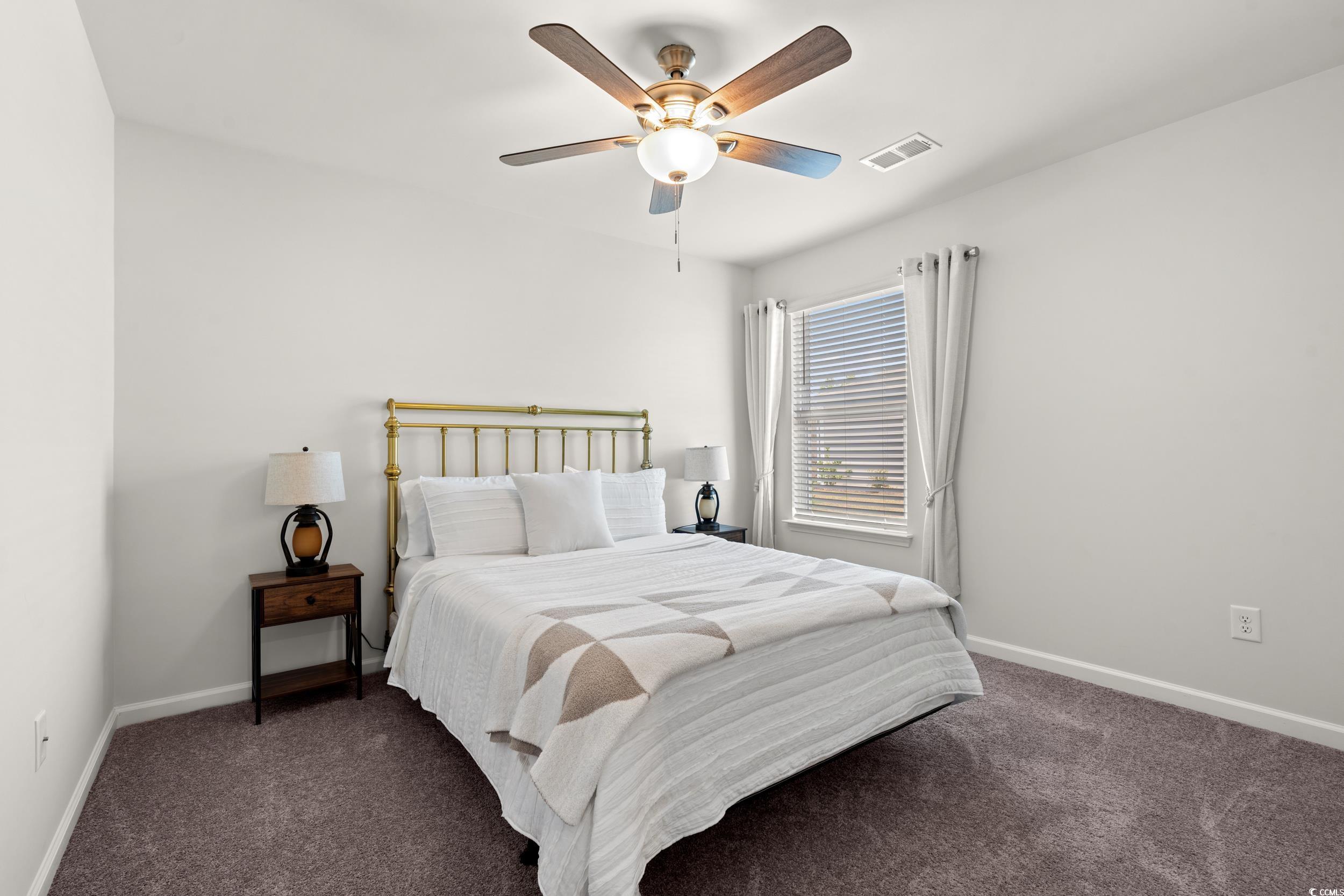 514 Strawberry Field Way Galivants Ferry, SC 29544 - Photo 13 of 37 Carpeted bedroom with baseboards and ceiling fan