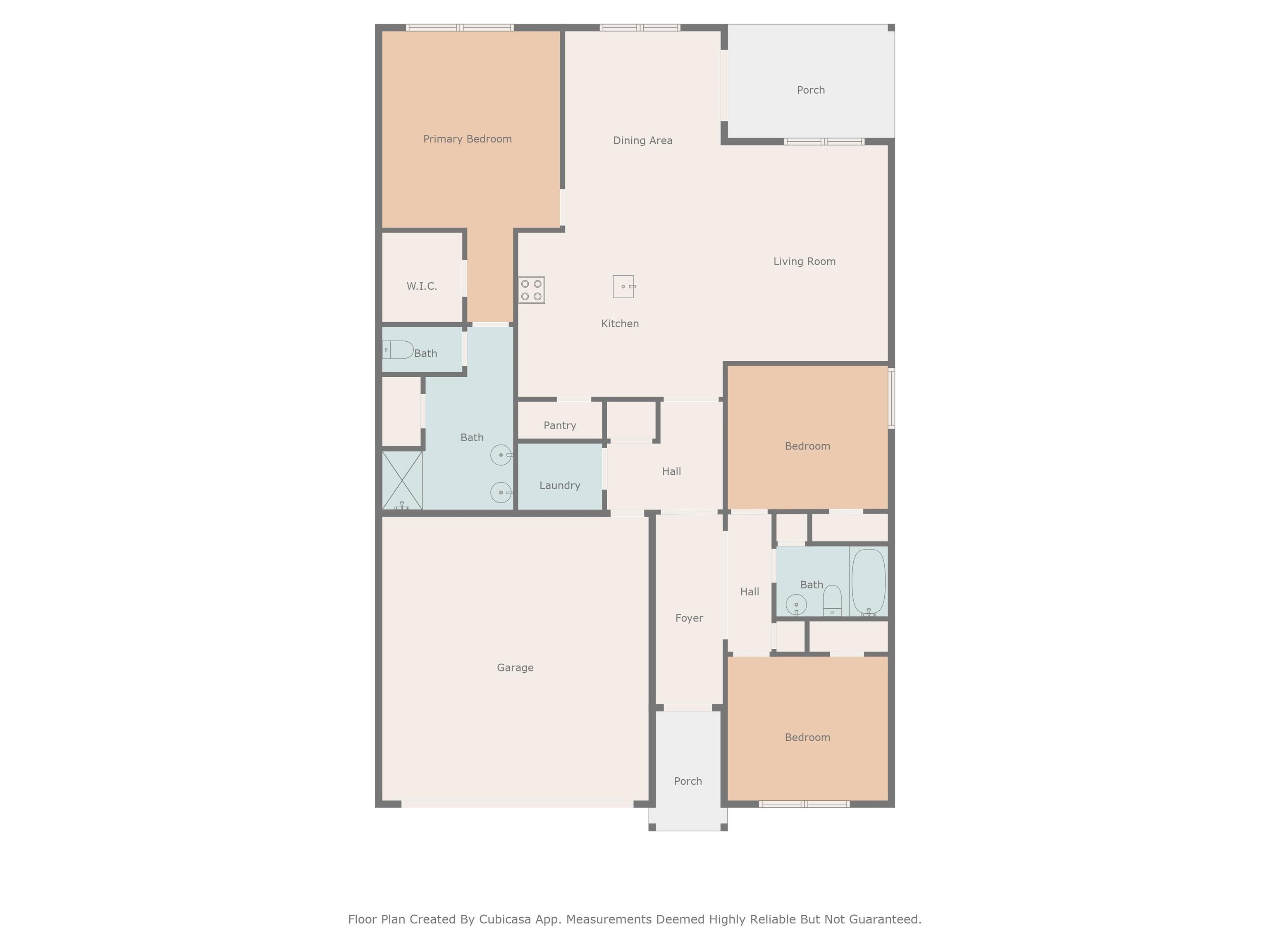 514 Strawberry Field Way Galivants Ferry, SC 29544 - Photo 36 of 37 View of floor plan / room layout