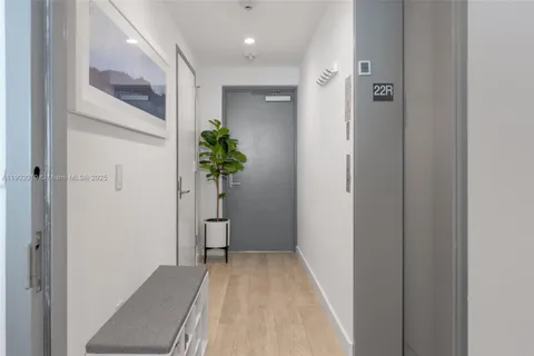 a view of a city with tall buildings