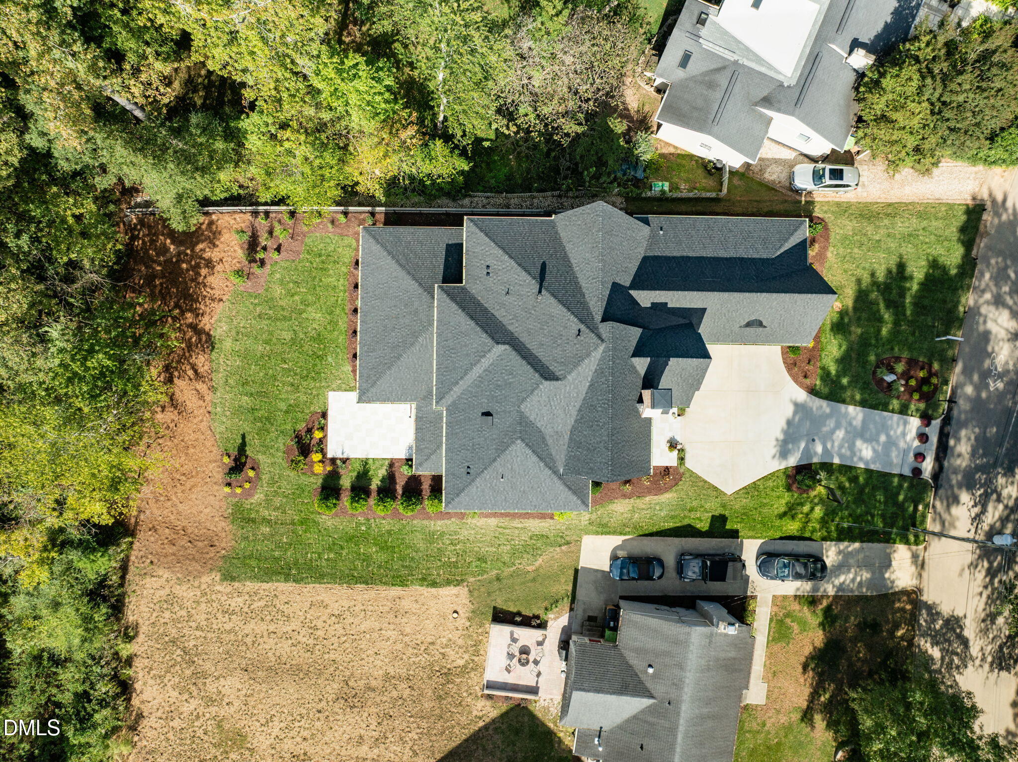 2733 Rothgeb Drive Raleigh, NC 27609 - Photo 55 of 63 an aerial view of a house