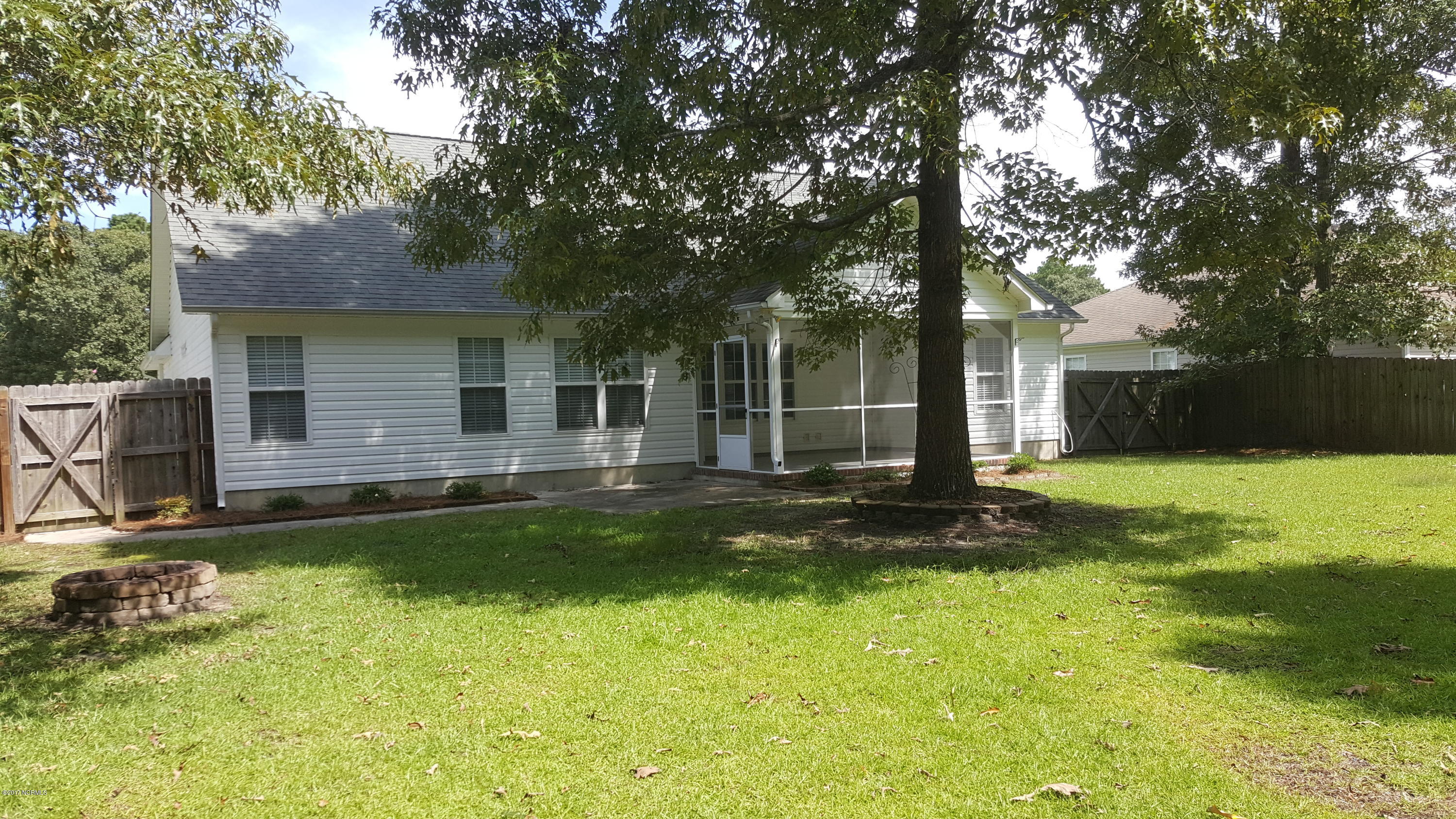 104 Sand Run Road Havelock, NC 28532 - Photo 26 of 34 back yard to house
