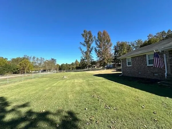 a view of an outdoor space and yard