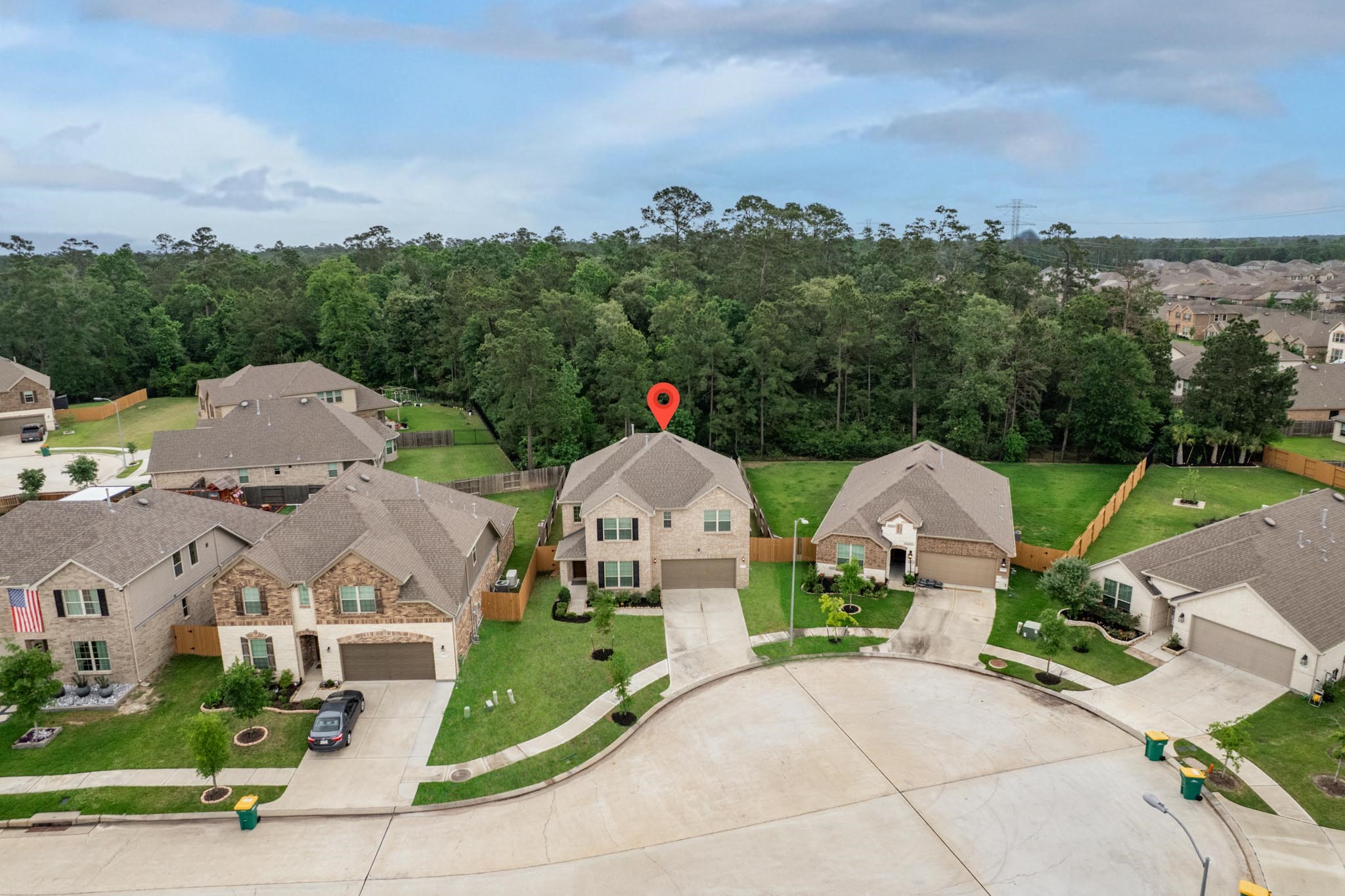 27817 Ellie Oak Lane Spring, TX 77386 - Photo 46 of 49 an aerial view of a house