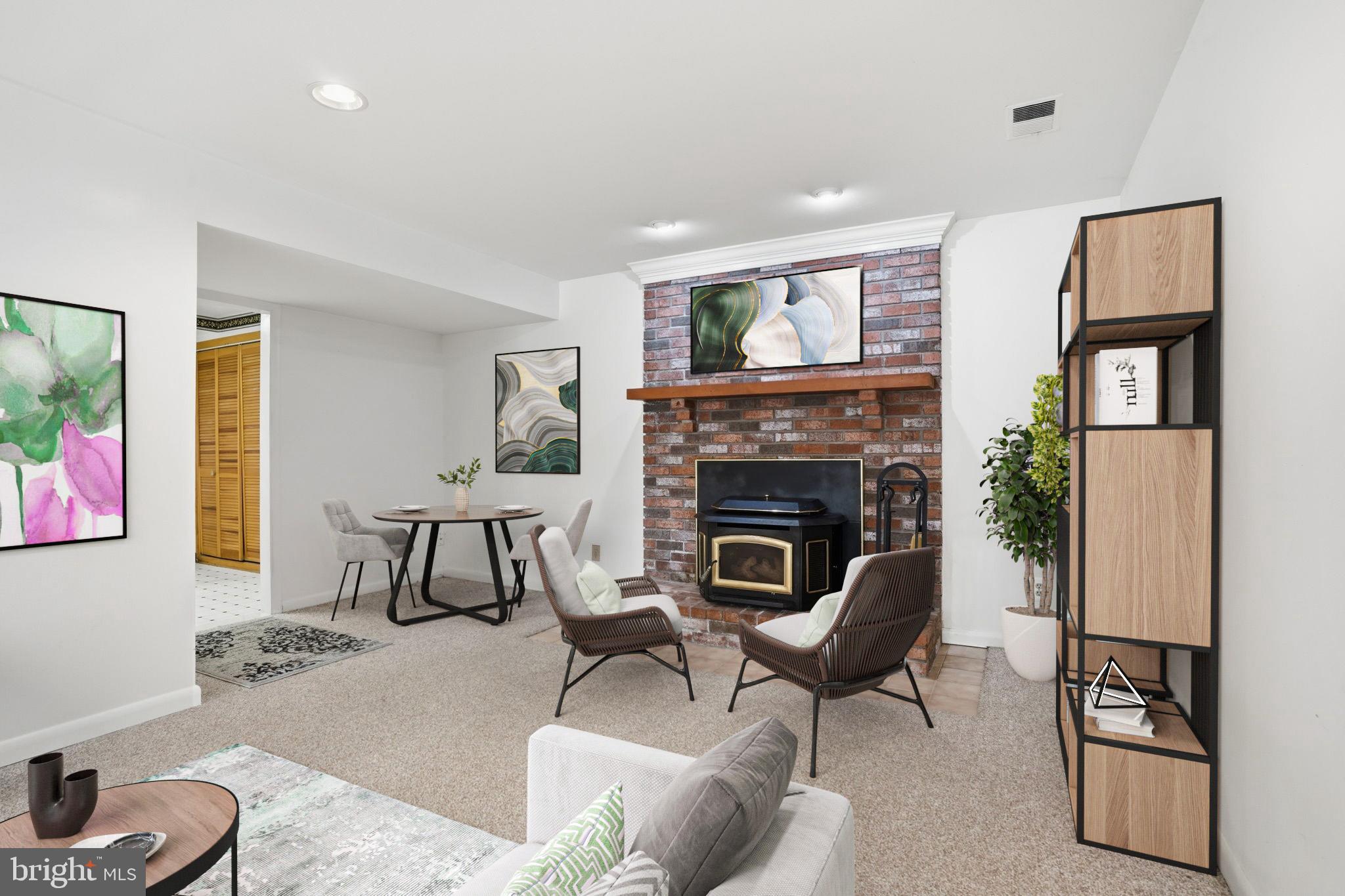 405 Nottingham Road Baltimore, MD 21229 - Photo 20 of 29 Cozy evening by the FirePlace