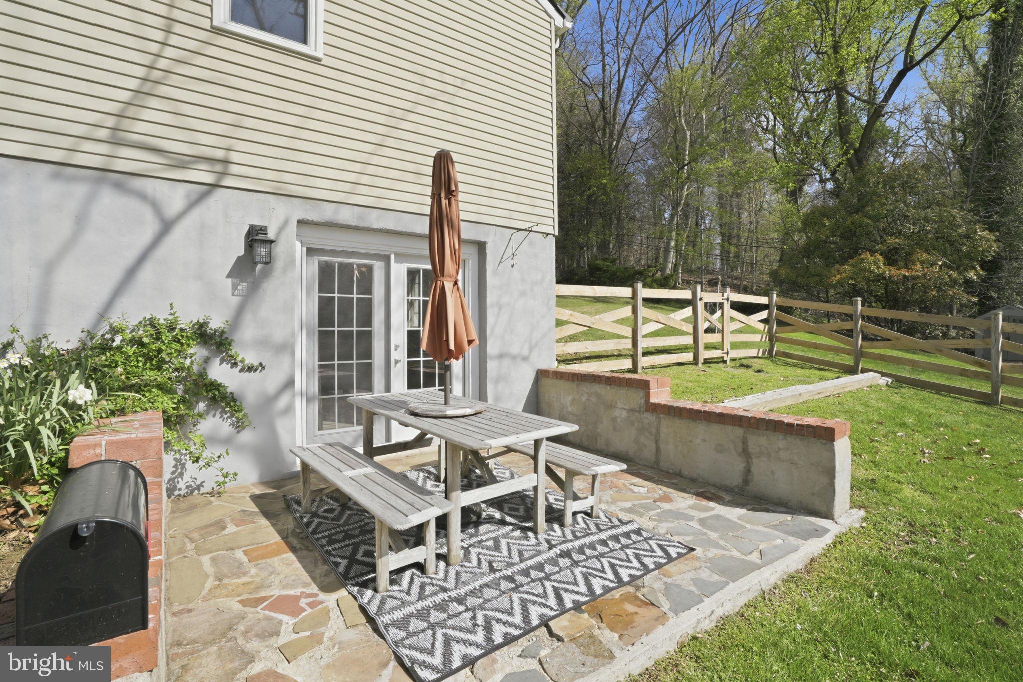 405 Nottingham Road Baltimore, MD 21229 - Photo 25 of 29 Private Patio at Basement