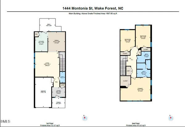 $295,000 | 1444 Montonia Street, Wake Forest, NC 27587