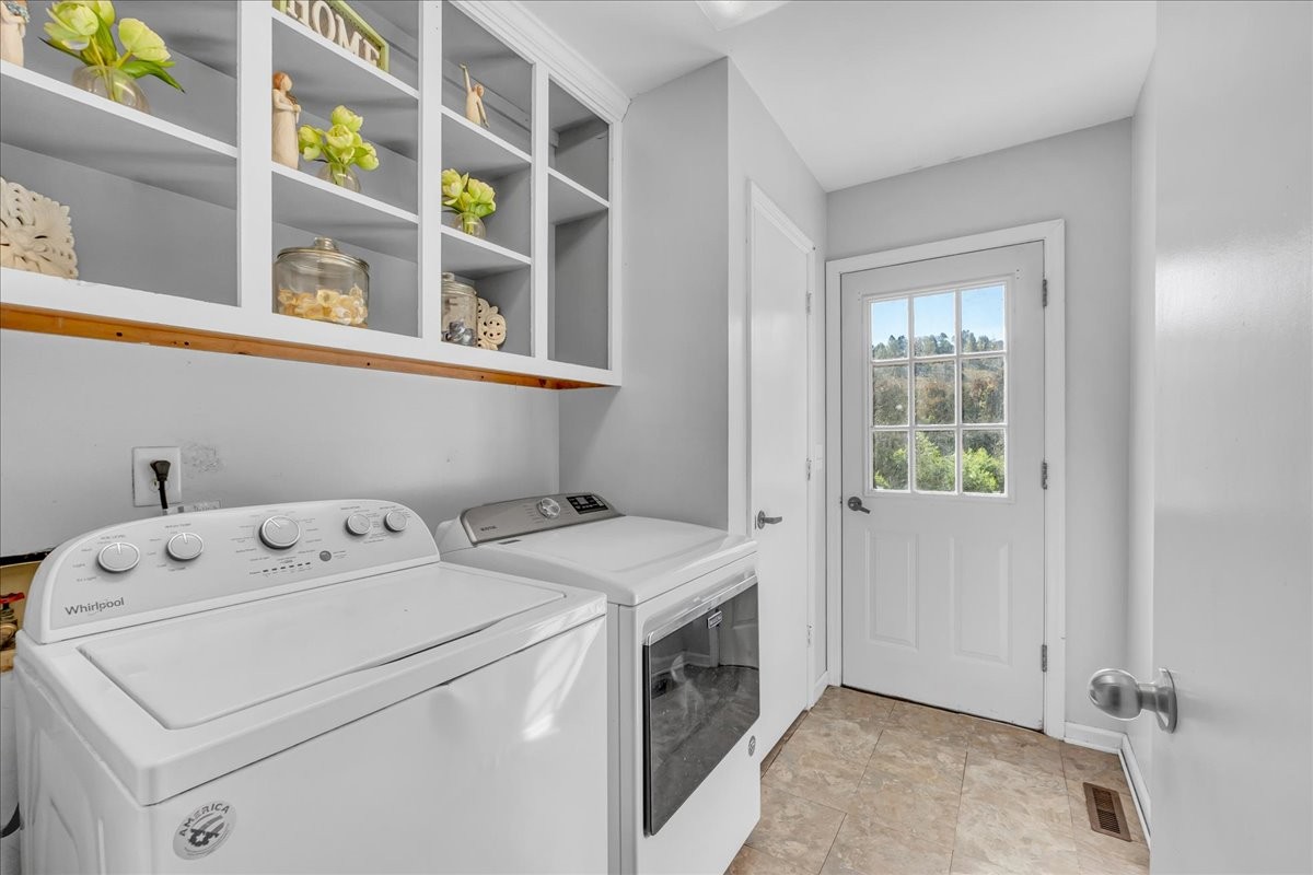 487 County Line Road Lynchburg, TN 37352 - Photo 31 of 63 a utility room with dryer and washer