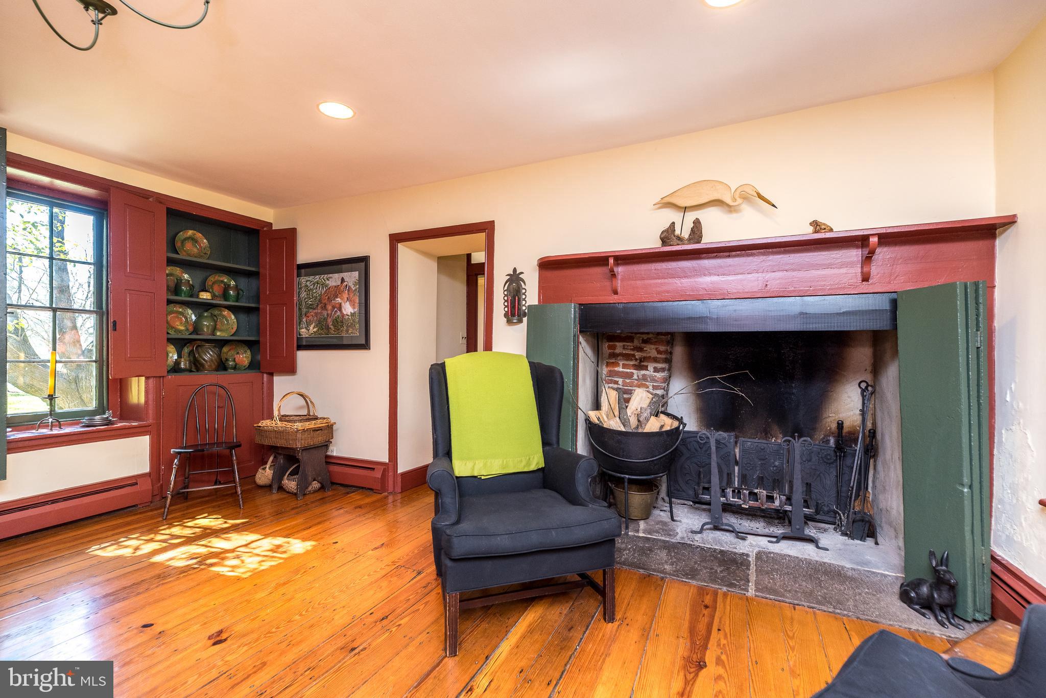 4522 New Hope Road New Hope, PA 18938 - Photo 22 of 101 Doors on fireplace can close.