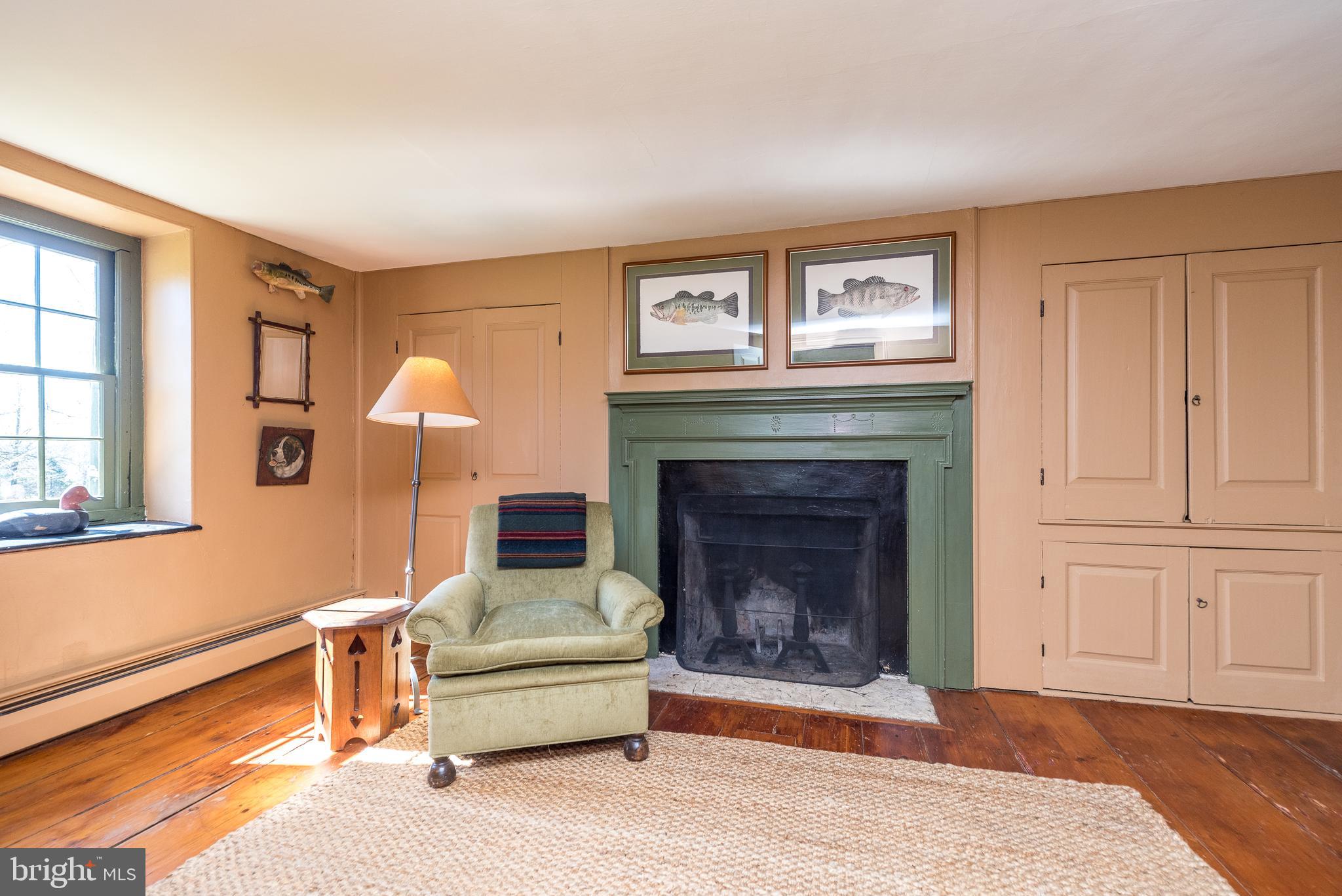 4522 New Hope Road New Hope, PA 18938 - Photo 39 of 101 Wood-burning fireplace in this room