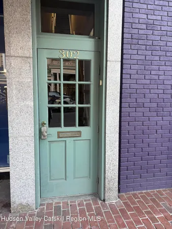 a view of front door of house