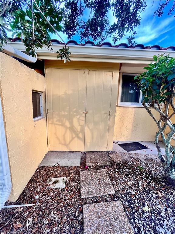 186 Harrison Road, Unit H4 Naples, FL 34112 - Photo 32 of 34 Extra storage for bikes and beach stuff