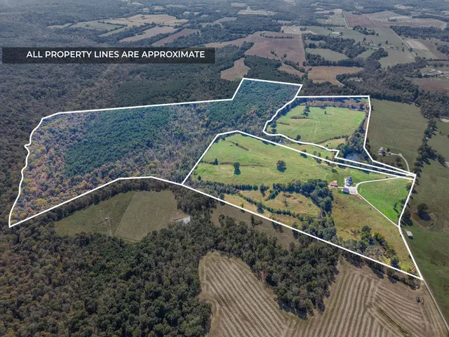 a bathroom with double vanity and a mirror