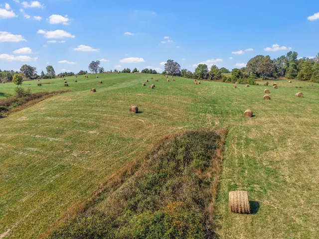 a view of a house with a yard porch and outdoor seating