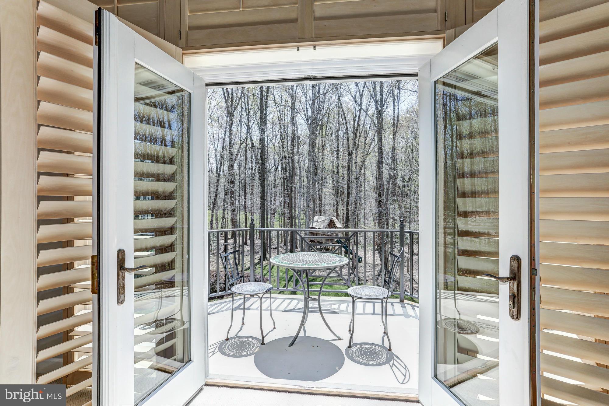 894 Chinquapin Road McLean, VA 22102 - Photo 17 of 30 Master Bedroom Balcony