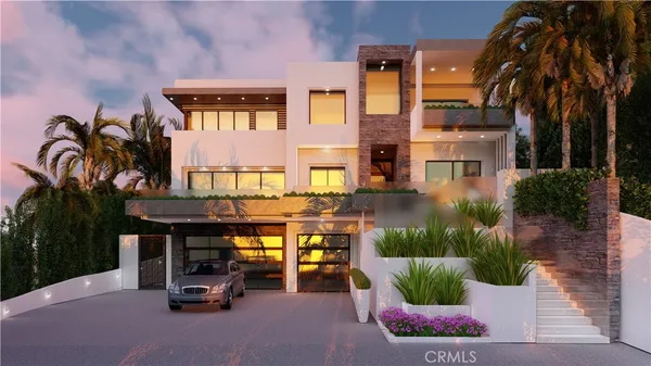 a view of a house with a patio