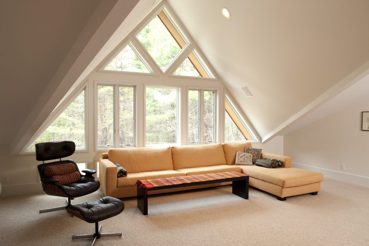72 A Brett Road Monterey, MA 01245 - Photo 16 of 20 a living room with furniture and a large window