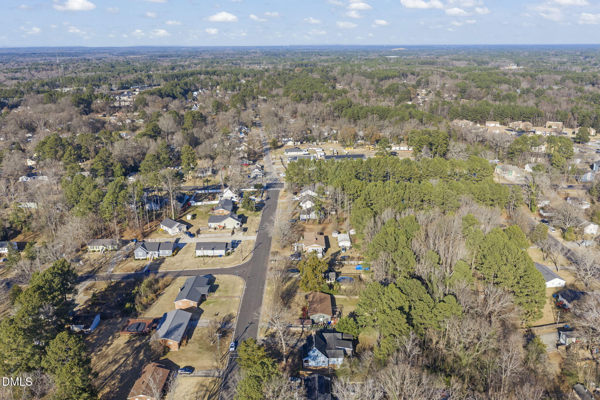 207 South Adams Street Durham, NC 27703 - Photo 47 of 49 an aerial view of residential house and outdoor space
