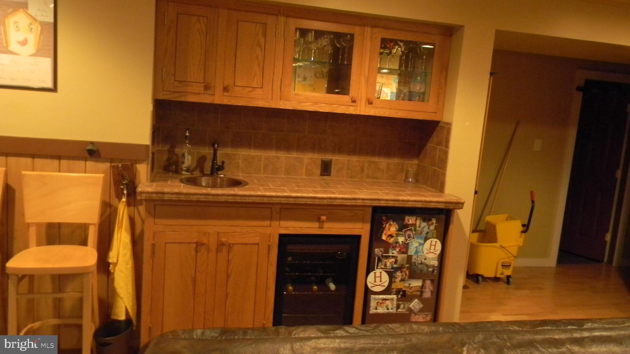 42 Pearl Place Basye, VA 22842 - Photo 29 of 30 a kitchen with a sink and a mirror