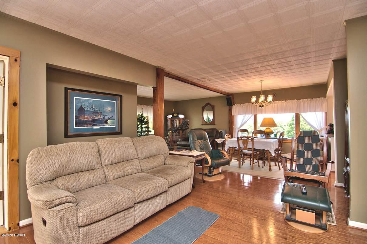 2370 Wrighter Lake Road Thompson, PA 18465 - Photo 11 of 106 Living Room/ Dining Room