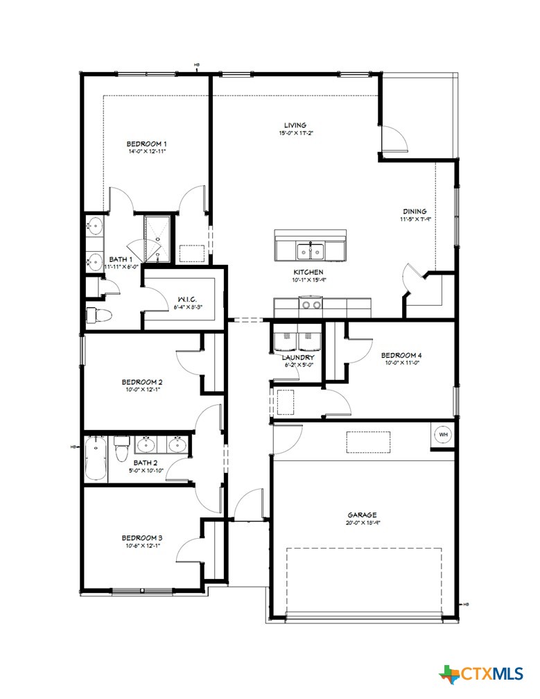 8905 Ponderosa Pine Road Temple, TX 76502 - Photo 3 of 17 Floor Plan