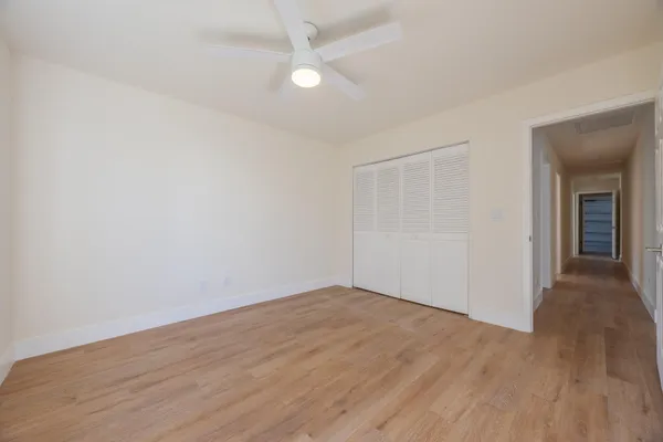 wooden floor in an empty room