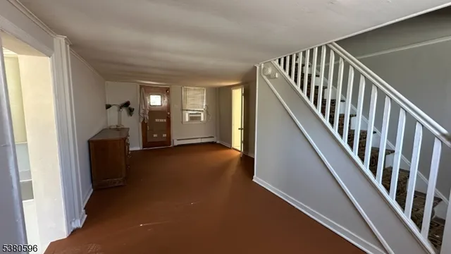 a view of a livingroom with a couch