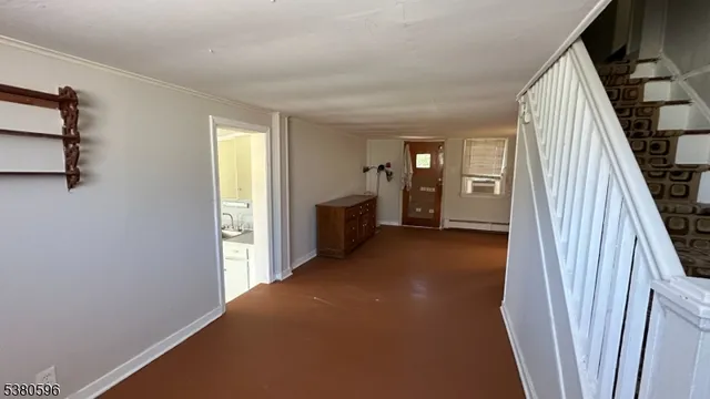 a view of empty room