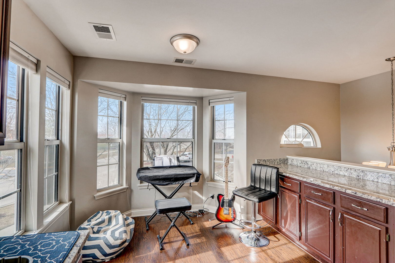 628 Village Road, Unit B Crystal Lake, IL 60014 - Photo 12 of 33 a workspace with furniture and a window